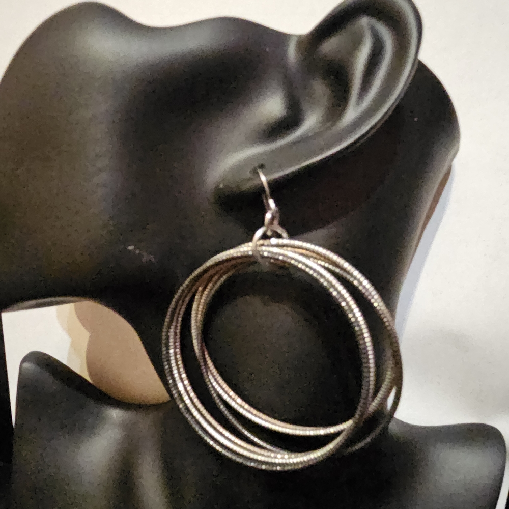 Tri-color‎ Earrings